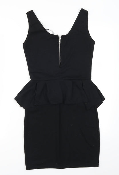 Preloved Miso Womens Black   Mini  Size 12 - Back