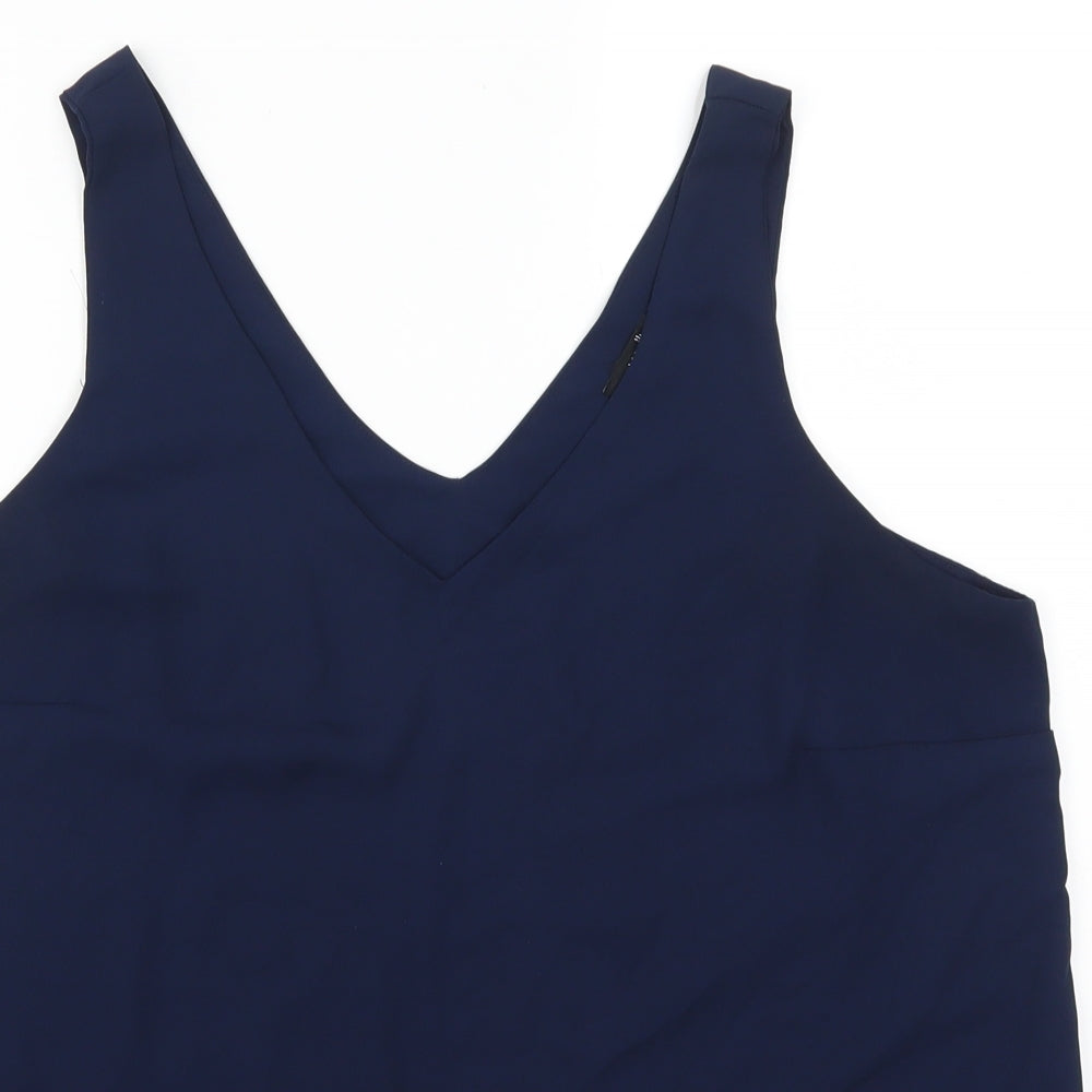 Wallis Womens Blue   Basic Tank Size 12
