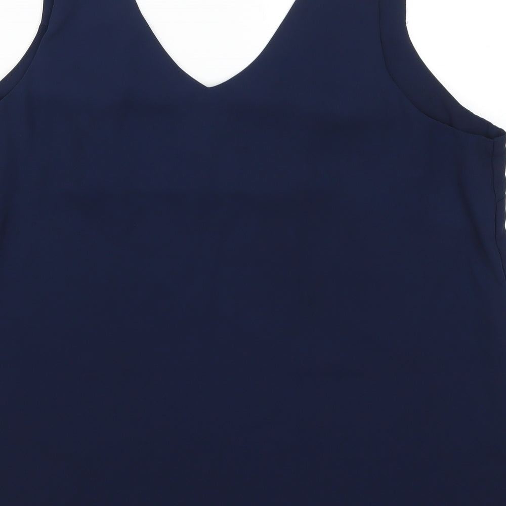 Wallis Womens Blue   Basic Tank Size 12
