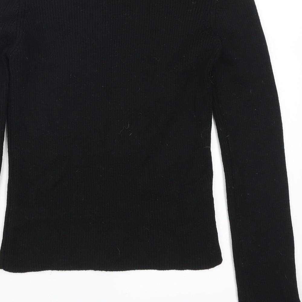 Topshop Womens Black   Pullover Jumper Size 10