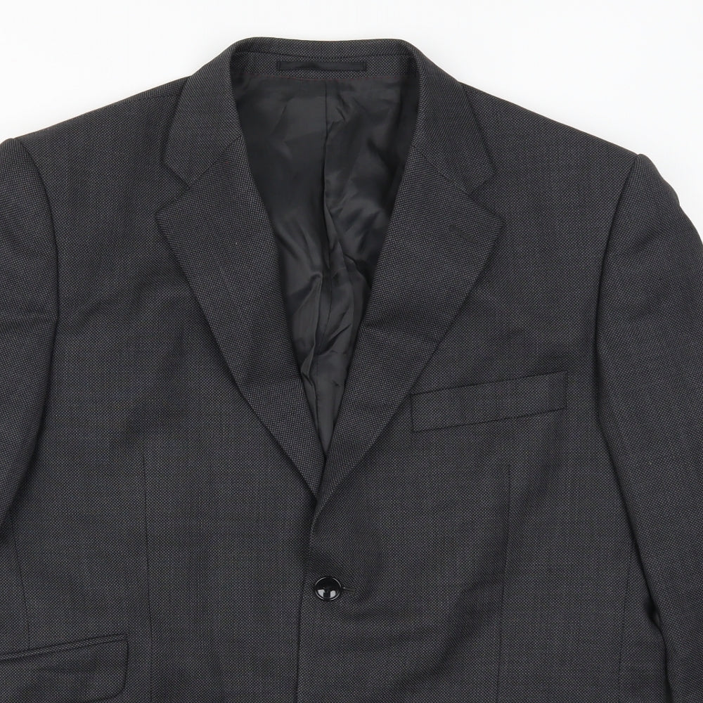 Howick Mens Grey   Jacket Suit Jacket Size 40