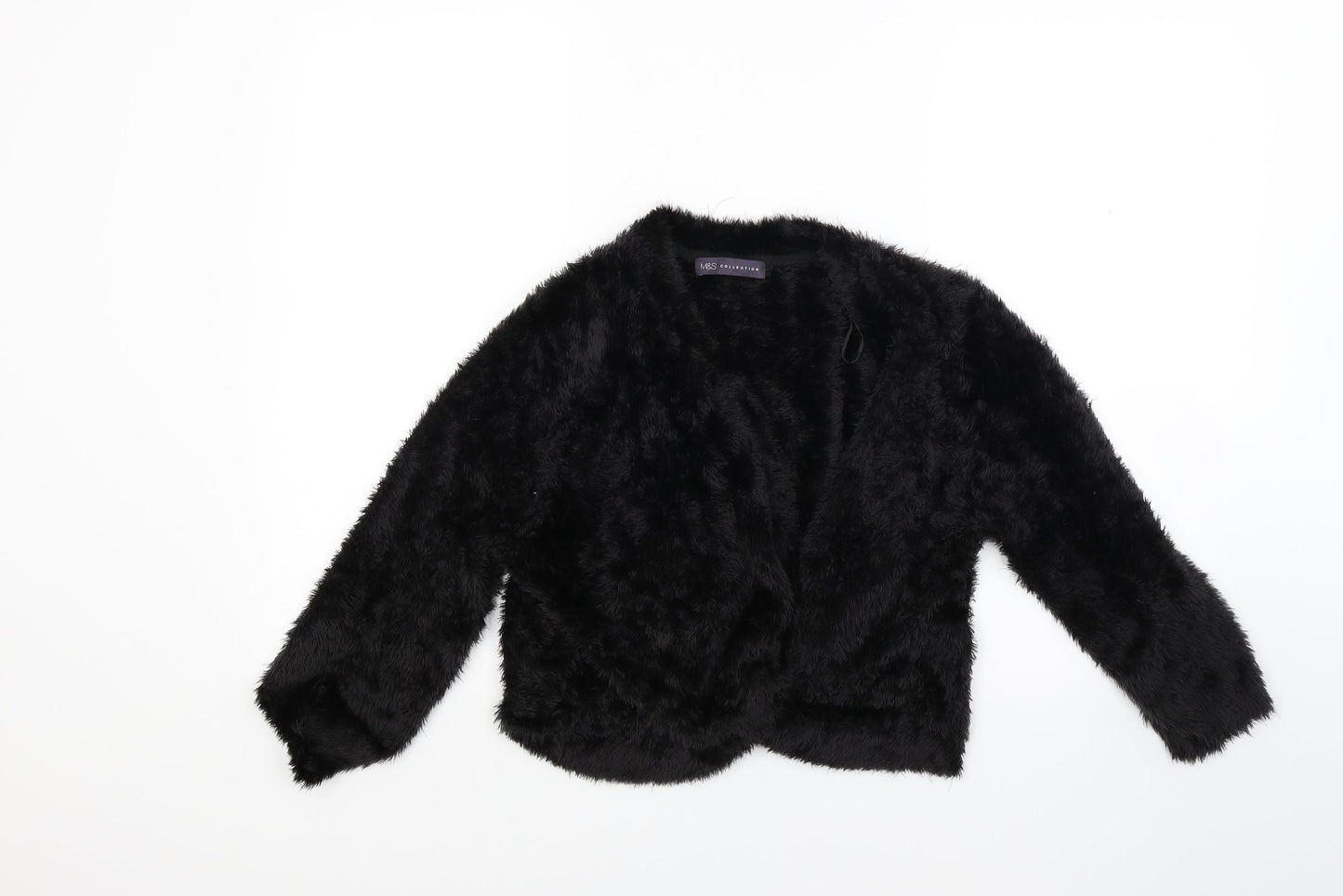 Marks and Spencer Womens Black   Jacket Coat Size 16