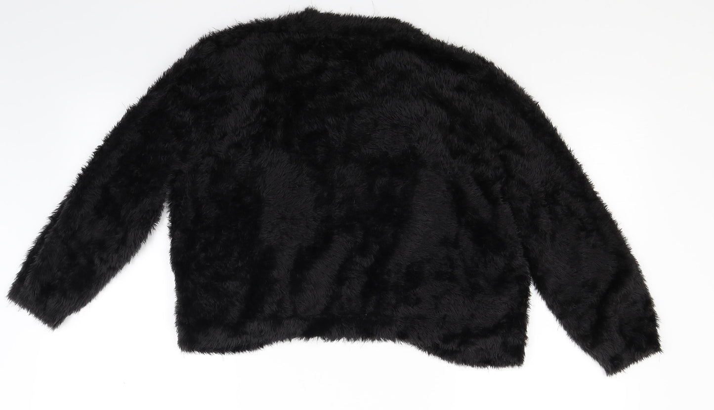 Marks and Spencer Womens Black   Jacket Coat Size 16