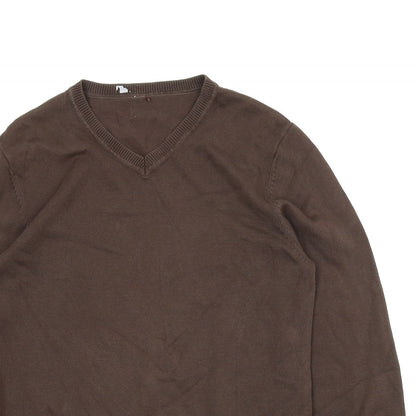 Preloved George Girls Brown   Pullover Jumper Size 12-13 Years - Detail
