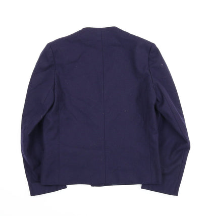 Preloved Hunter Carson Womens Blue   Jacket  Size 10 - Back
