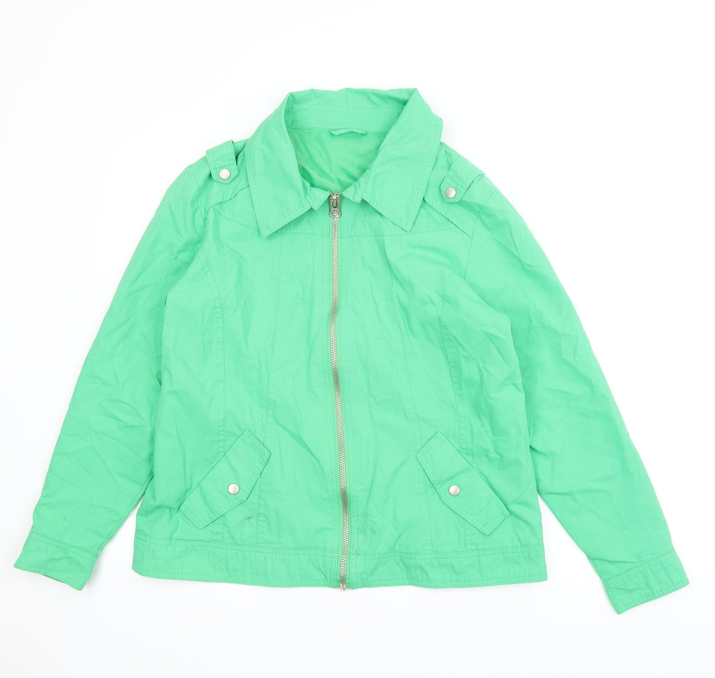 Being Casual Womens Green   Jacket  Size 14