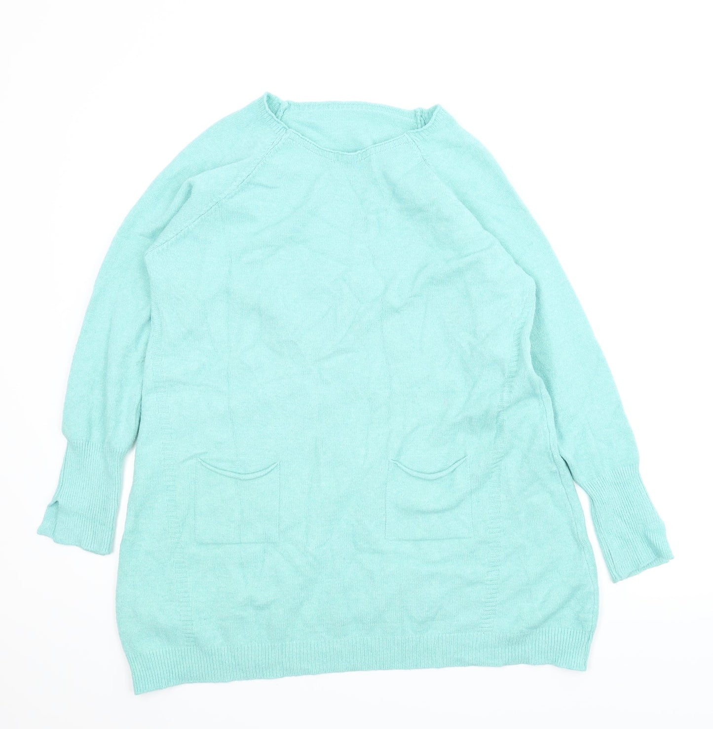 Preworn Womens Green   Pullover Jumper Size L