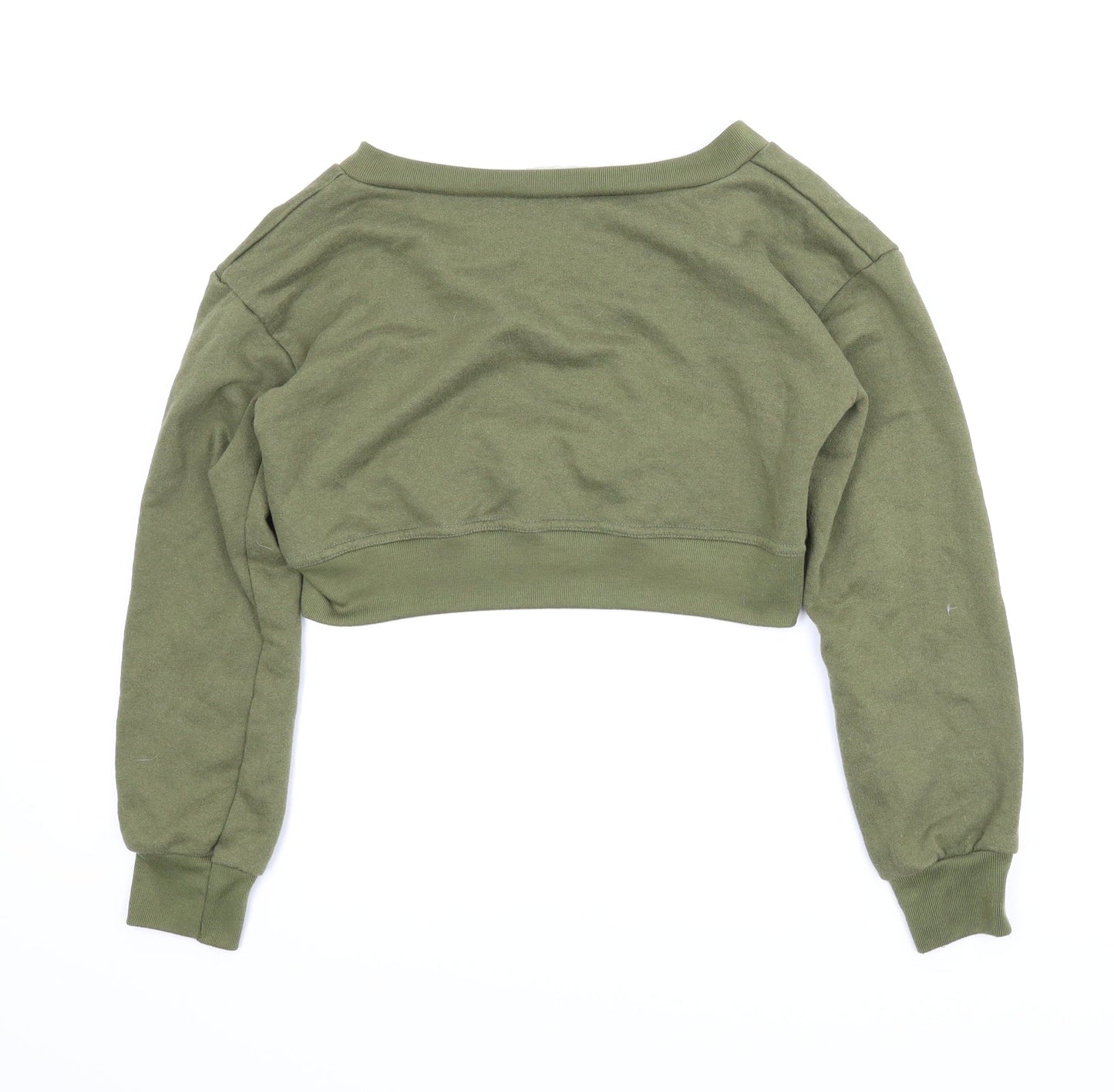 RMB Womens Green   Pullover Jumper Size M  - Cropped