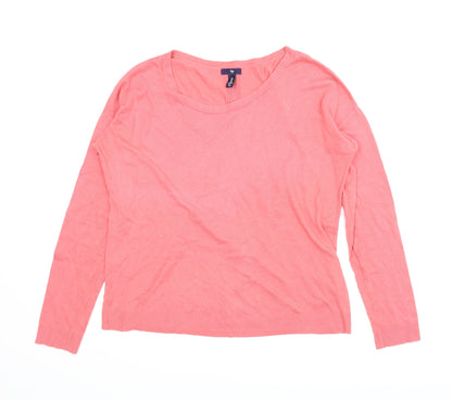 Preloved Gap Womens Pink   Pullover Jumper Size M - Front