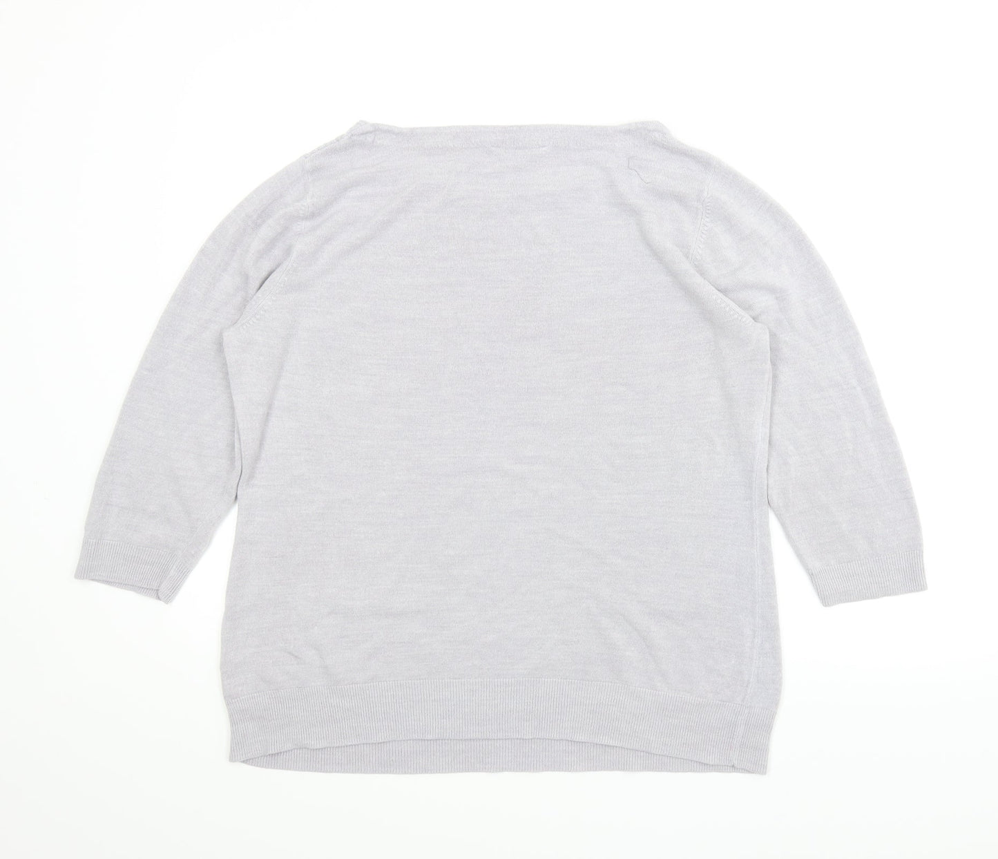 BHS Womens Grey   Pullover Jumper Size 18