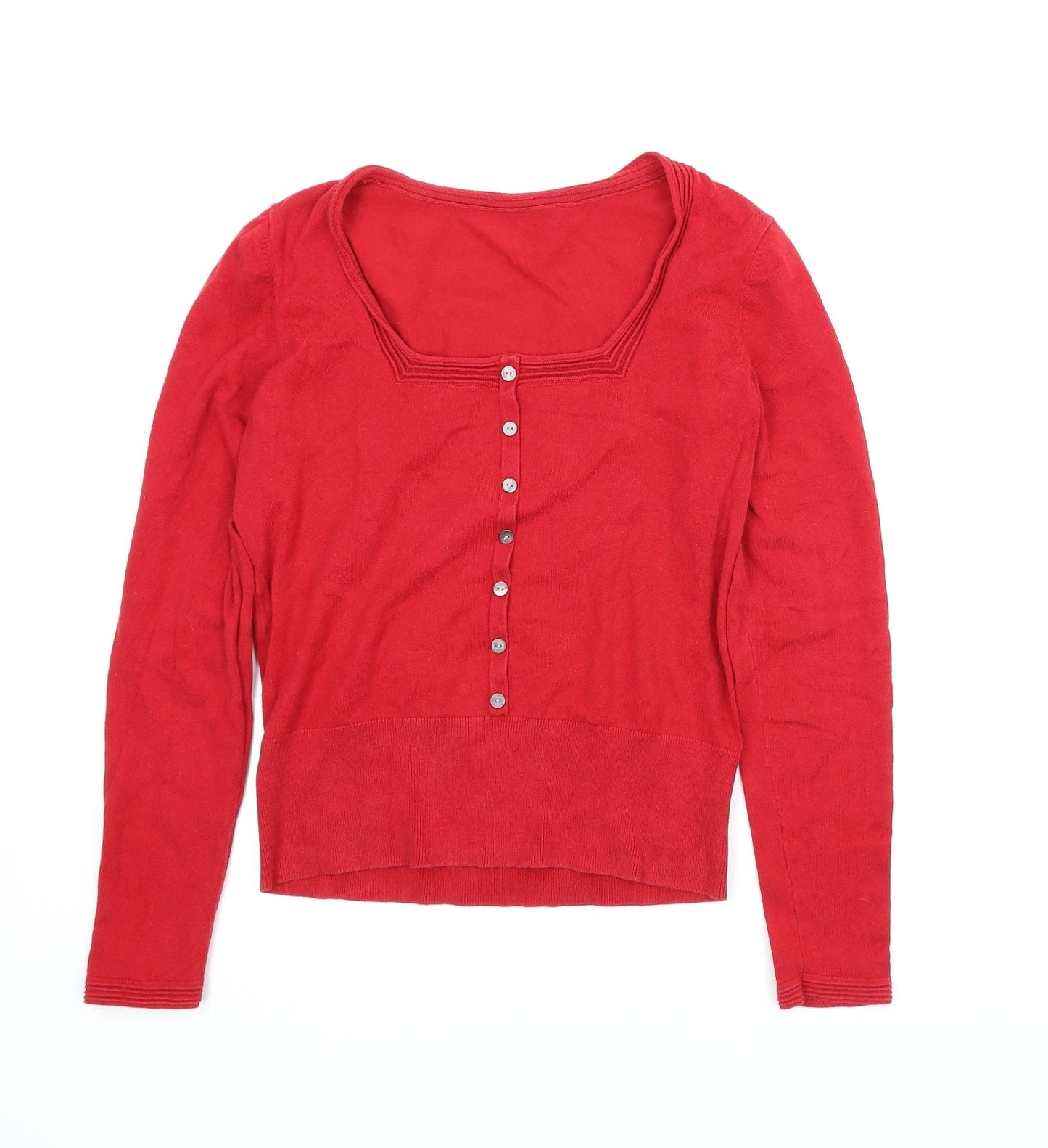 Preworn Womens Red   Pullover Jumper Size S