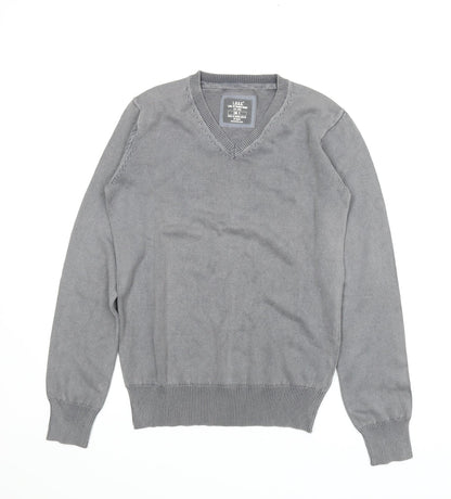 Preloved H&M Mens Grey   Pullover Jumper Size S - Front