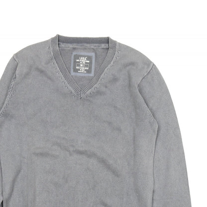 Preloved H&M Mens Grey   Pullover Jumper Size S - Detail