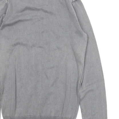 Preloved H&M Mens Grey   Pullover Jumper Size S - Label