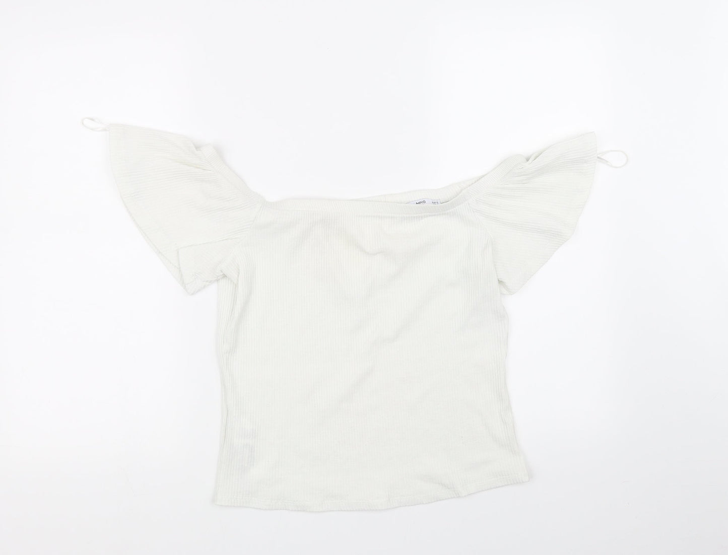 Ming Womens White   Basic T-Shirt Size M