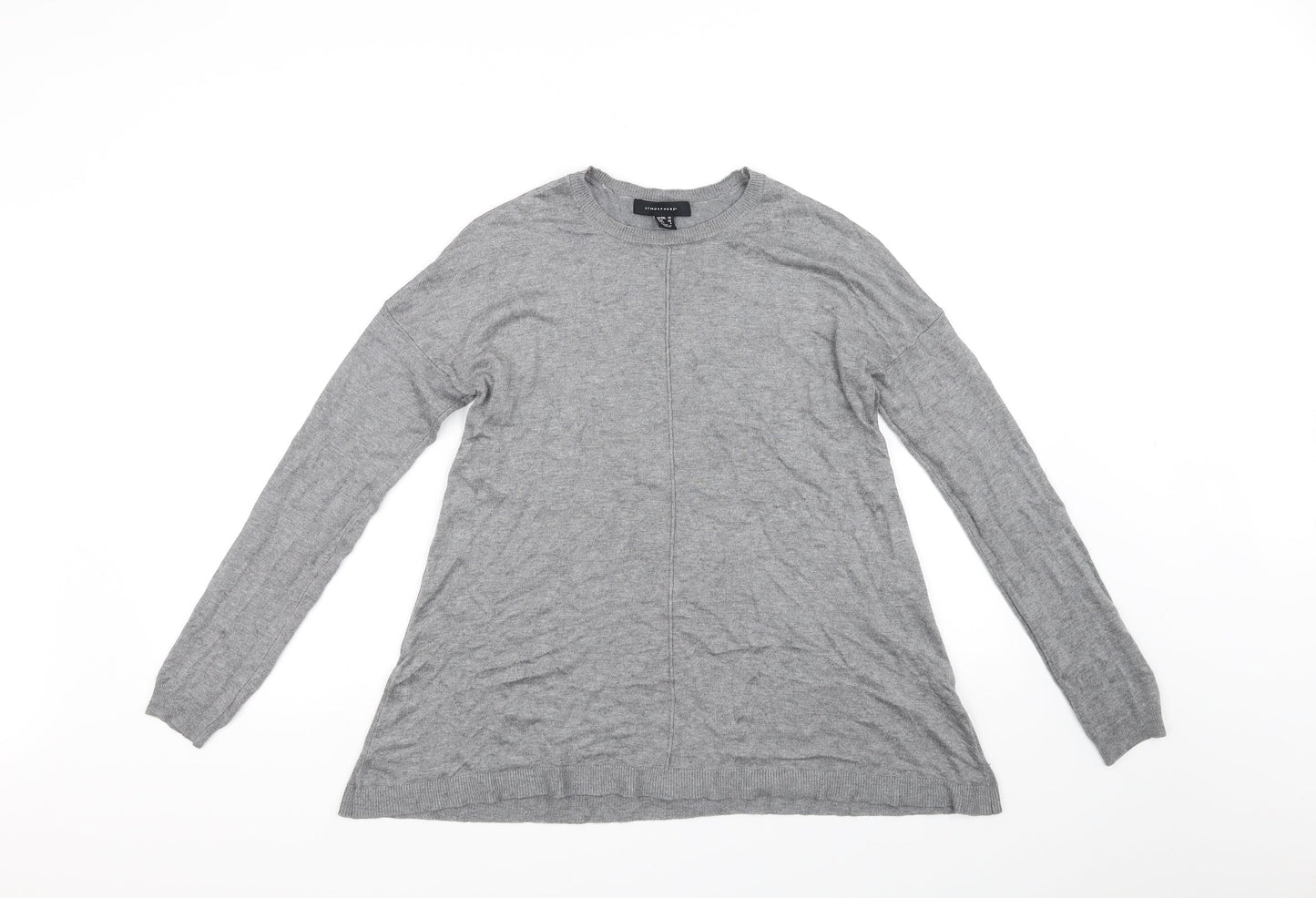 Atmosphere Womens Grey   Basic T-Shirt Size 10
