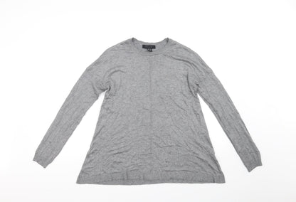 Preloved Atmosphere Womens Grey   Basic T-Shirt Size 10 - Front