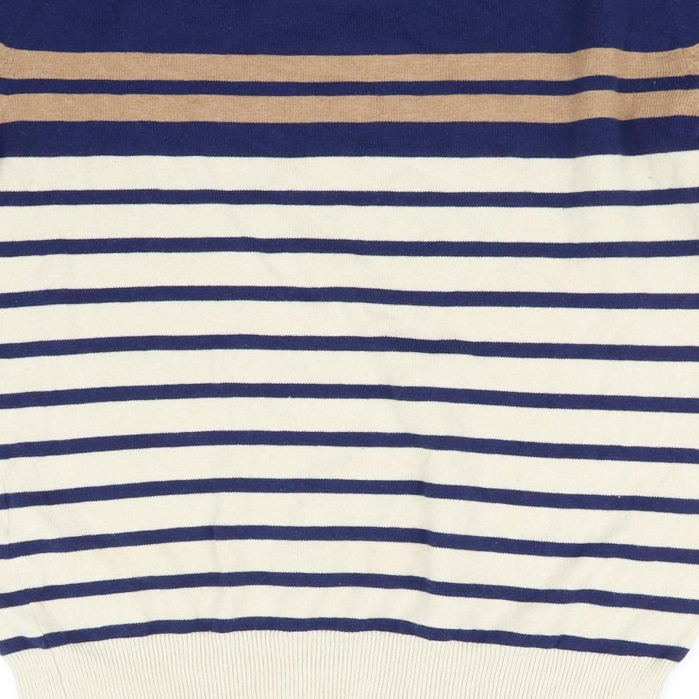 Atmosphere Womens Beige Striped  Pullover Jumper Size 12