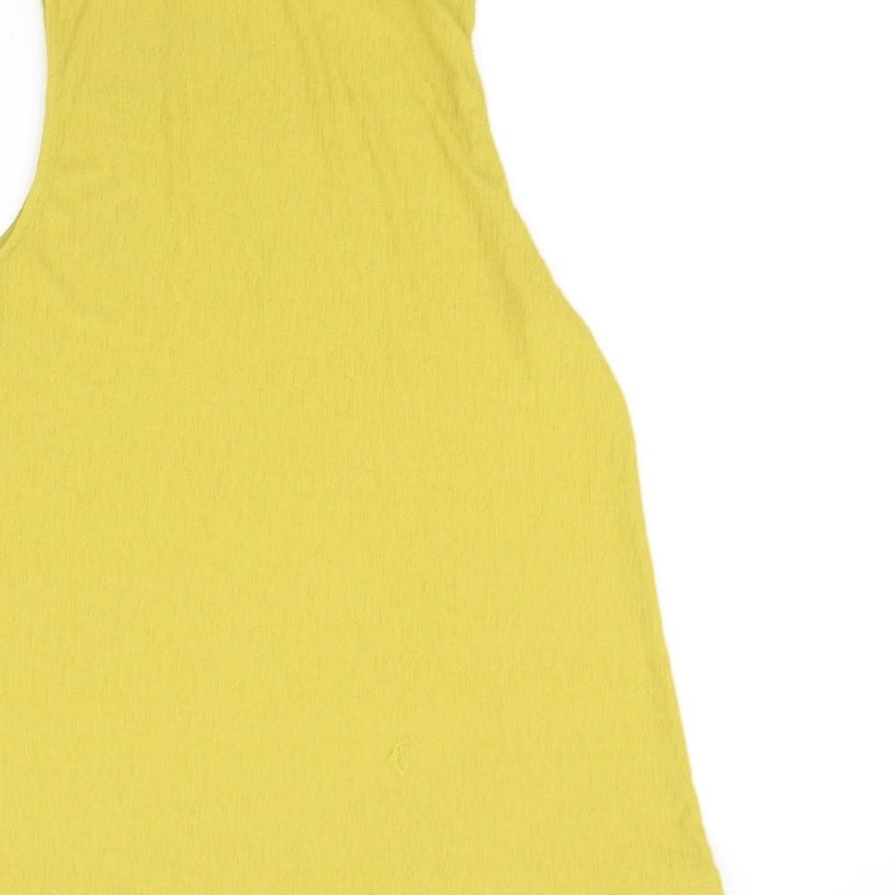 NEXT Womens Yellow   Basic T-Shirt Size 14