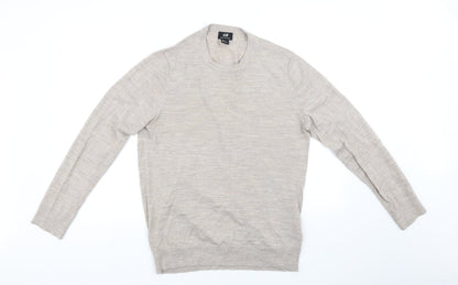 Preloved H&M Womens Beige   Pullover Jumper Size M - Front