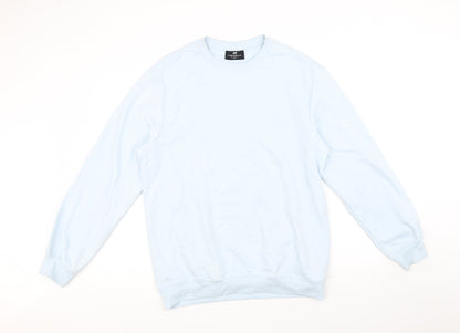 Preloved H&M Mens Blue   Pullover Jumper Size M - Front