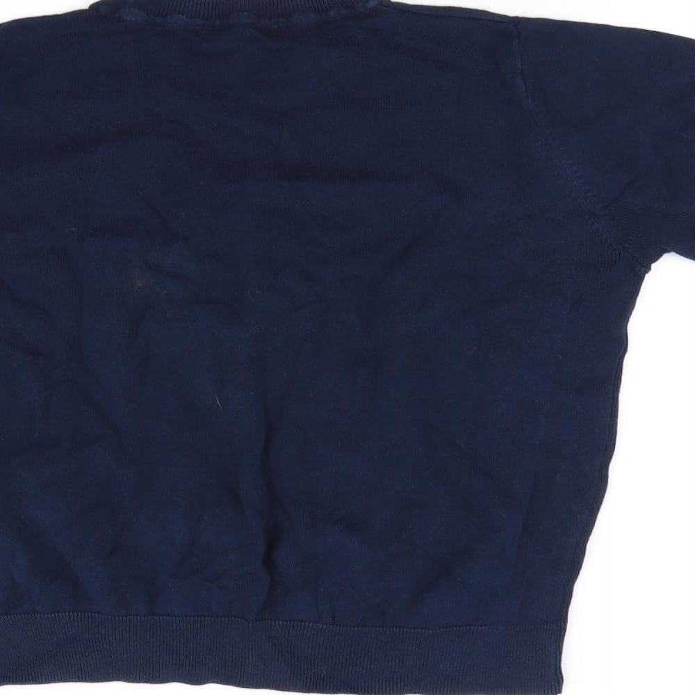 Marks and Spencer Womens Blue   Basic T-Shirt Size 14