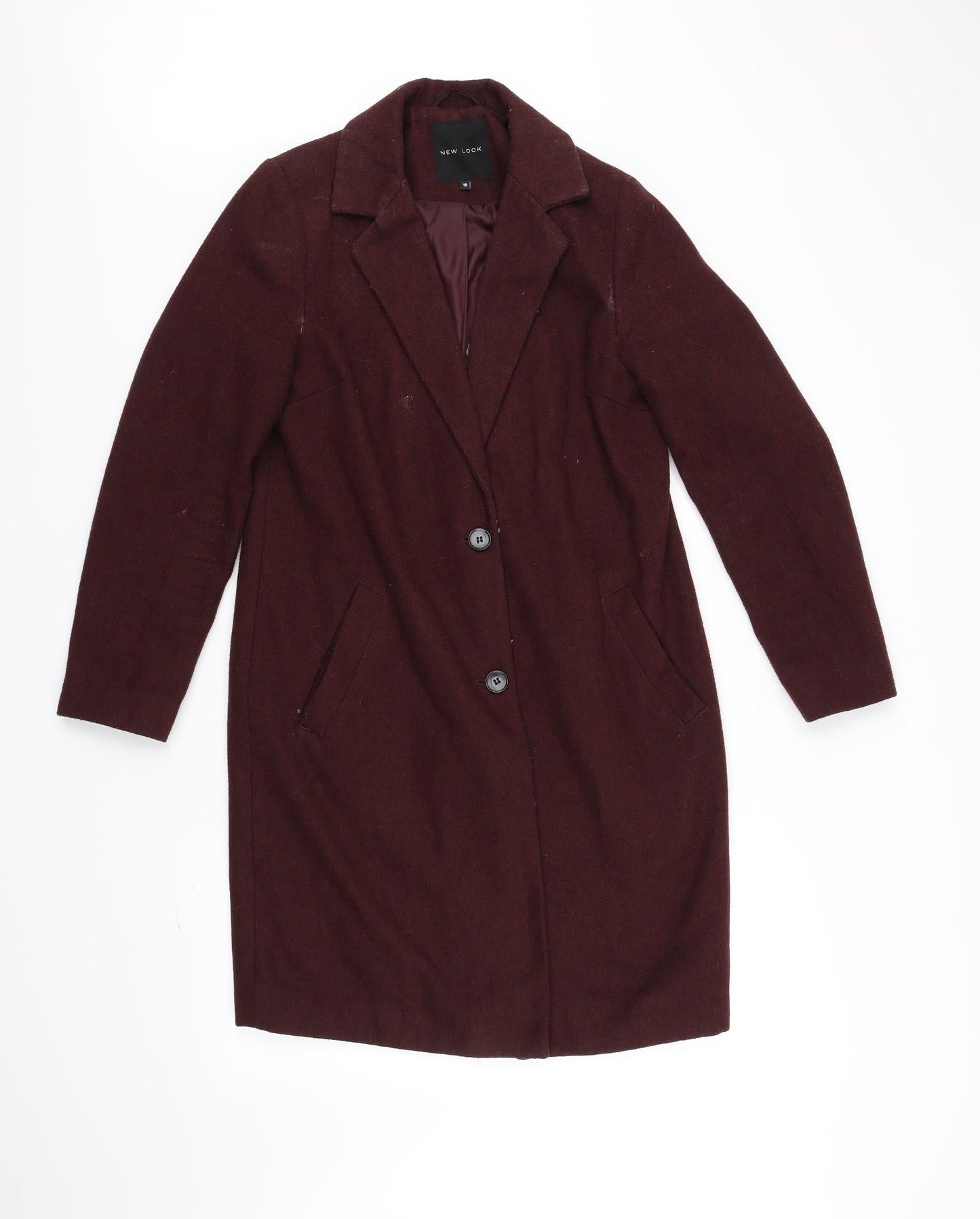 New Look Womens Purple   Jacket Coat Size 10