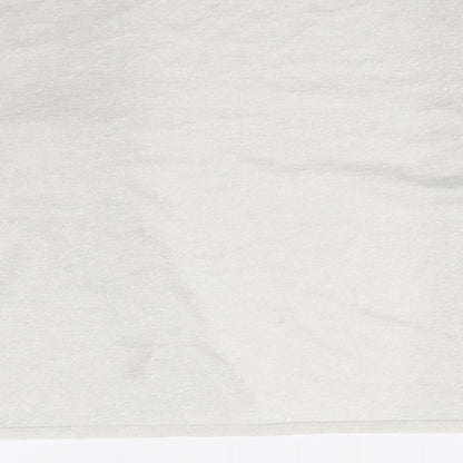 Preloved Nightingales Womens White   Cardigan Jumper Size 16 - Label