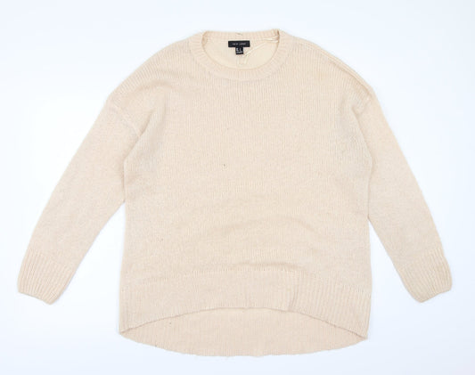 New Look Womens Pink  Knit Pullover Jumper Size L
