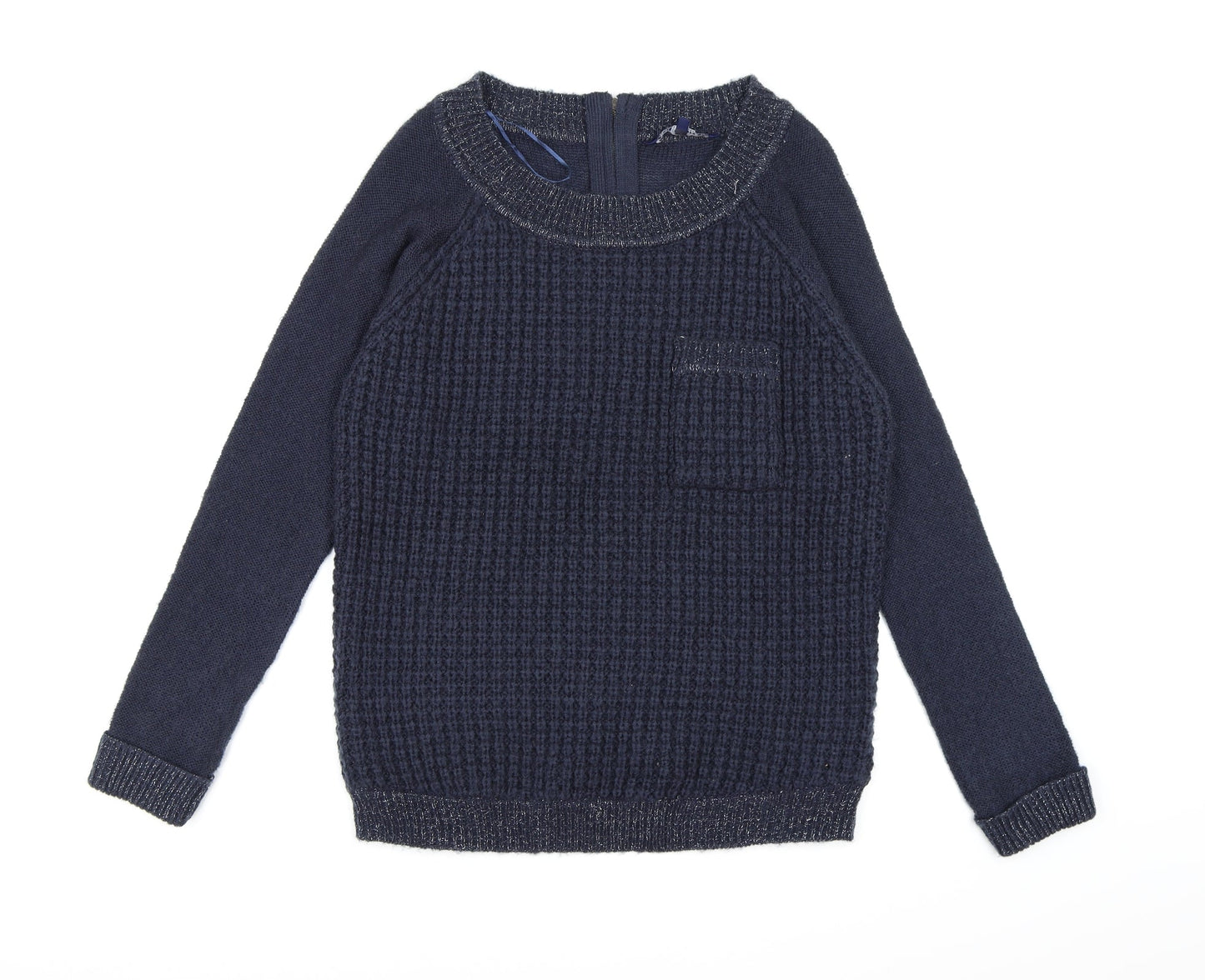 Store Twenty One Womens Blue  Knit Pullover Jumper Size M