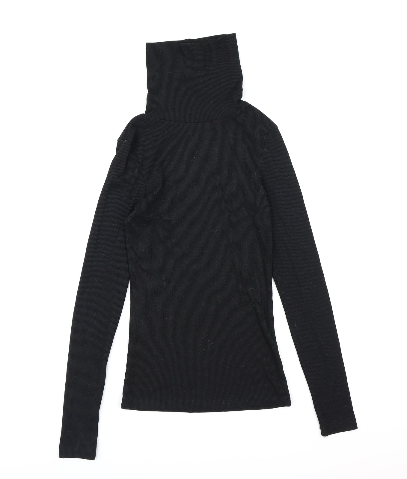 New Look Womens Black  Knit Pullover Jumper Size 8