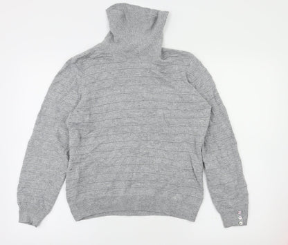 Preloved CC Womens Grey   Pullover Jumper Size L - Front