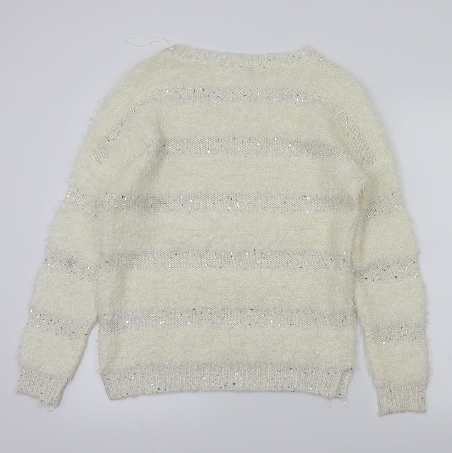 F&F Womens Ivory   Pullover Jumper Size 10