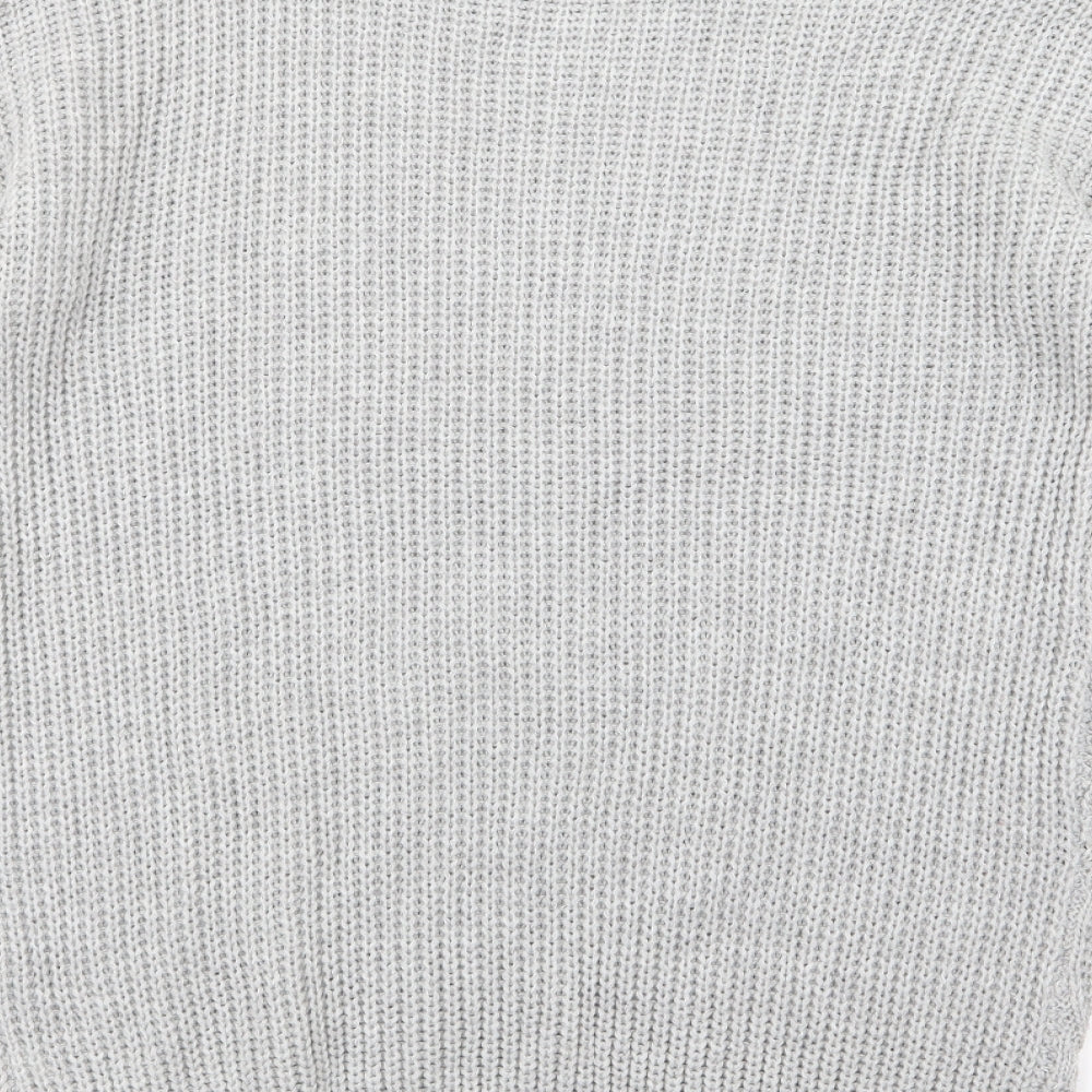 Atmosphere Womens Grey  Knit Pullover Jumper Size 10