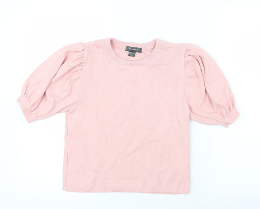 Primark Womens Pink  Knit Pullover Jumper Size 10