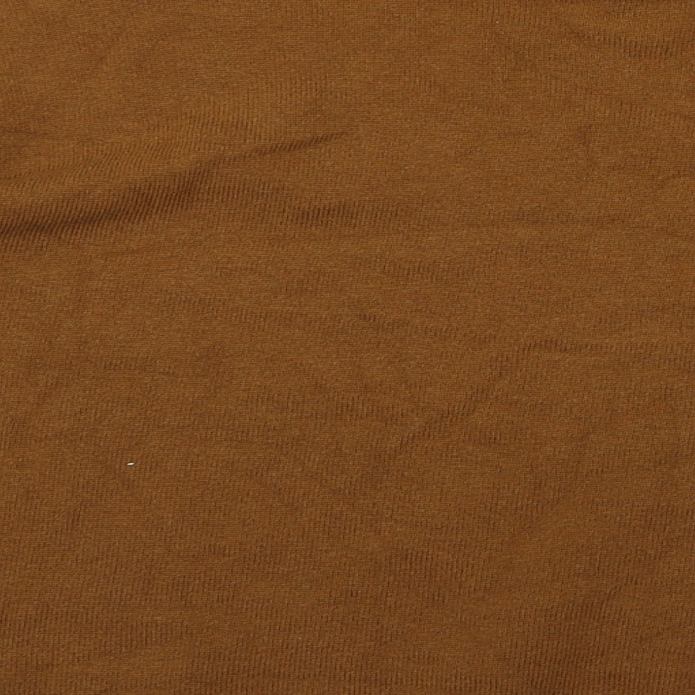H&M Womens Brown  Knit Pullover Jumper Size M