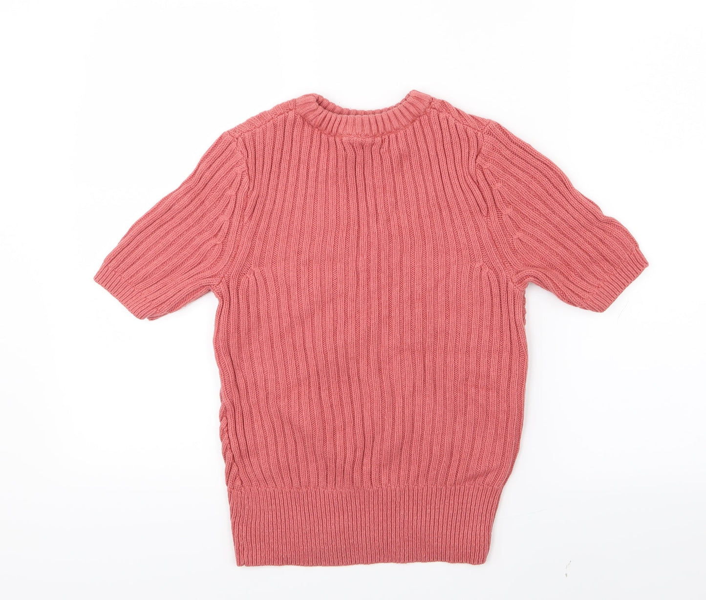 Marks and Spencer Womens Pink  Knit Pullover Jumper Size 6