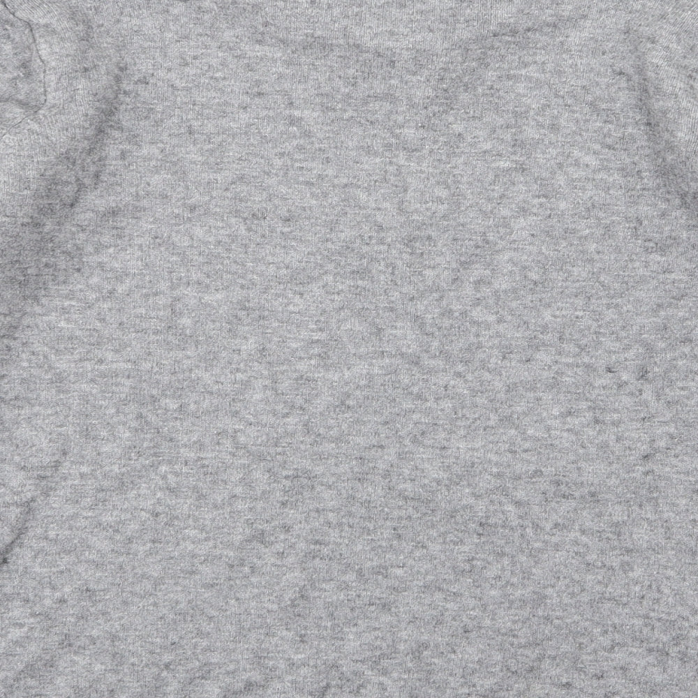 LIN.H.H. Womens Grey  Knit Pullover Jumper Size M