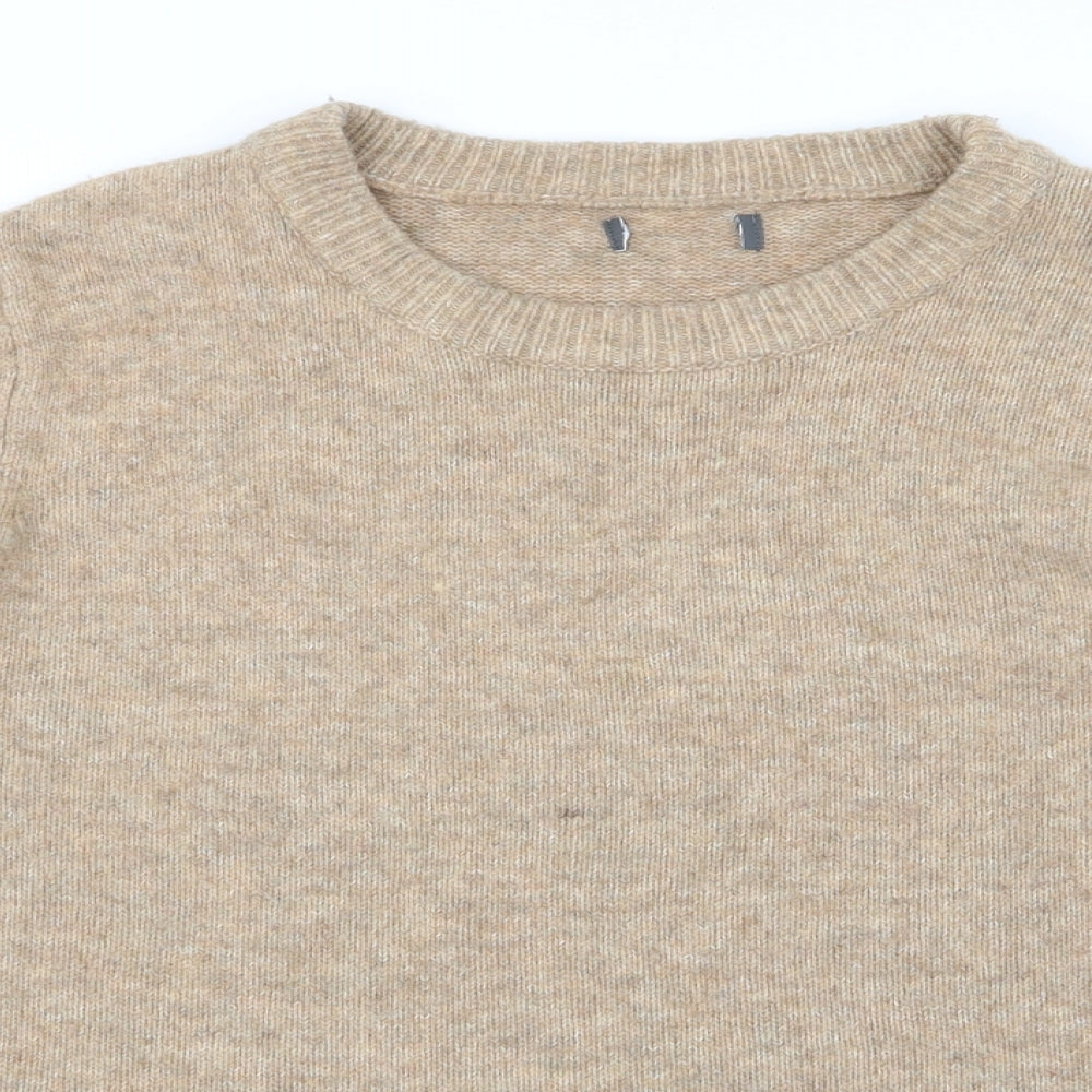 Primark Womens Beige  Knit Pullover Jumper Size 12