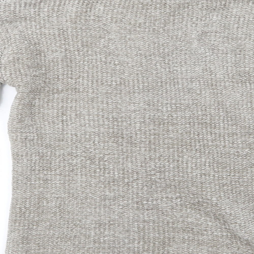 Primark Womens Grey  Knit Pullover Jumper Size 4