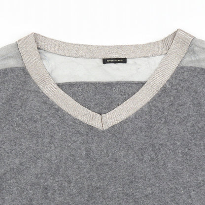 Preloved River Island Womens Grey   Pullover Jumper Size 12 - Detail