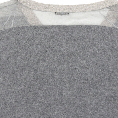 Preloved River Island Womens Grey   Pullover Jumper Size 12 - Label
