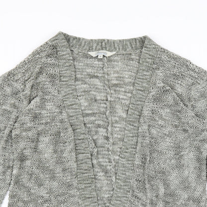 Preloved Peacocks Womens Green   Cardigan Jumper Size 16 - Detail