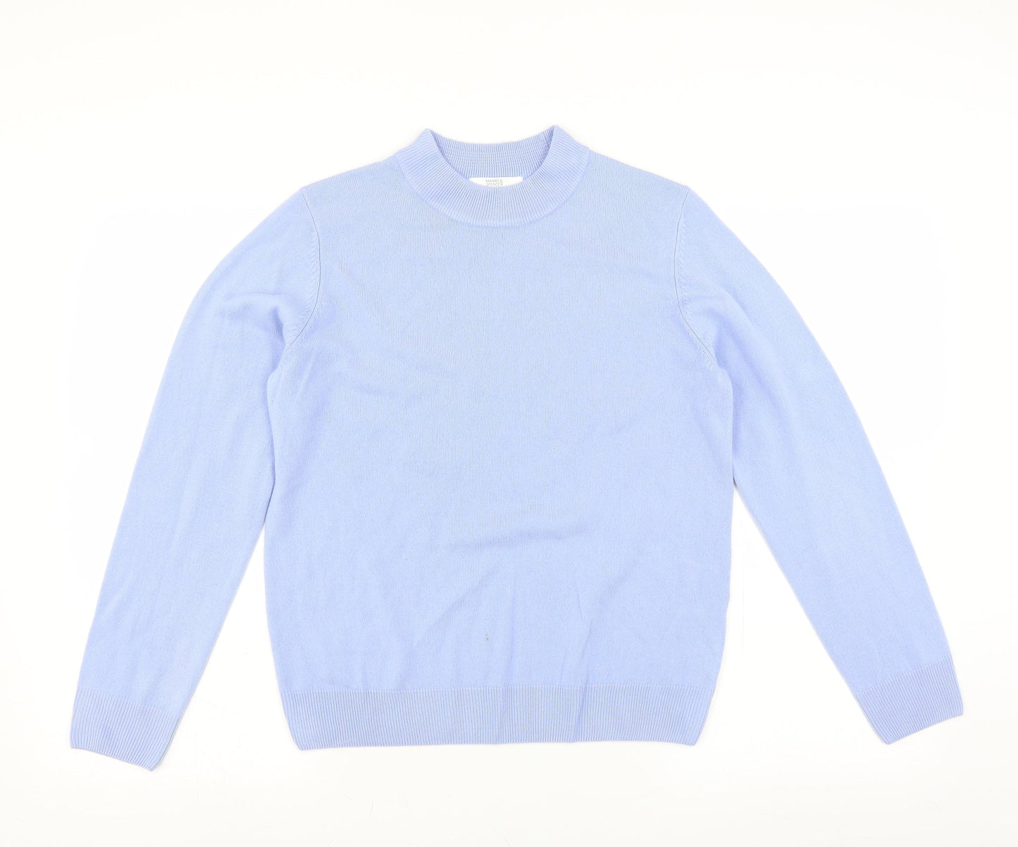 Marks and Spencer Womens Blue   Pullover Jumper Size 14