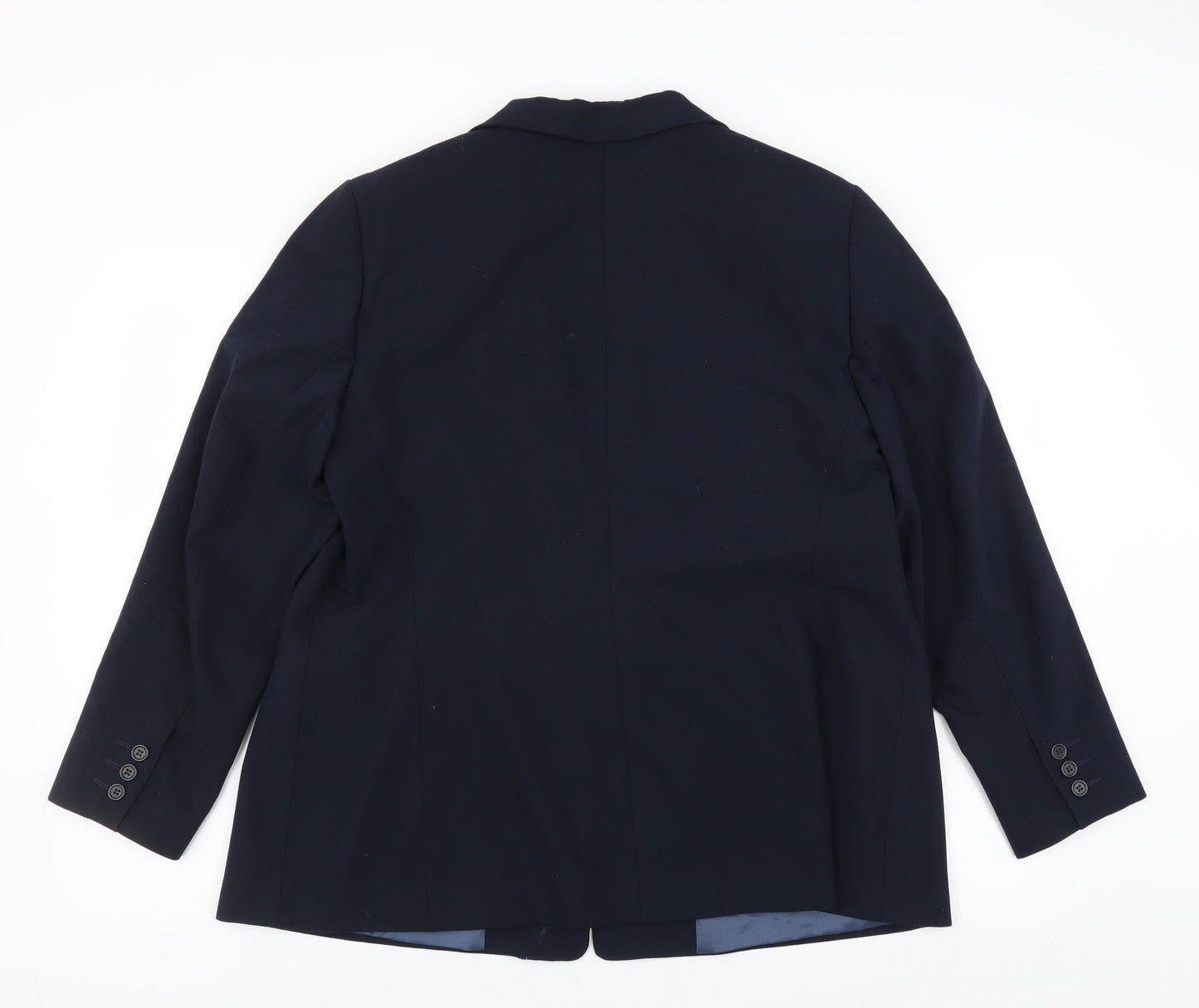 Preworn Mens Blue   Jacket Suit Jacket Size 40