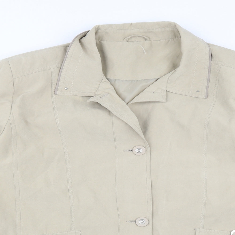Preworn Womens Beige   Jacket  Size 20