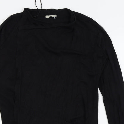 Preloved TU Womens Black   Cardigan Jumper Size 12 - Detail