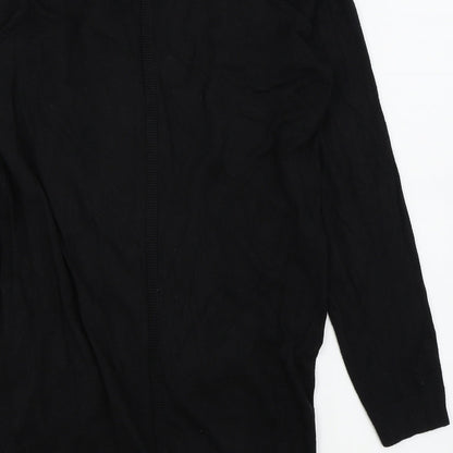 Preloved TU Womens Black   Cardigan Jumper Size 12 - Label