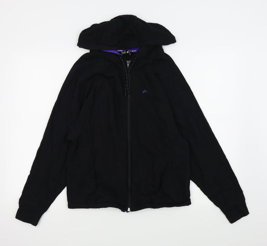 F&F Womens Black   Full Zip Jumper Size 12