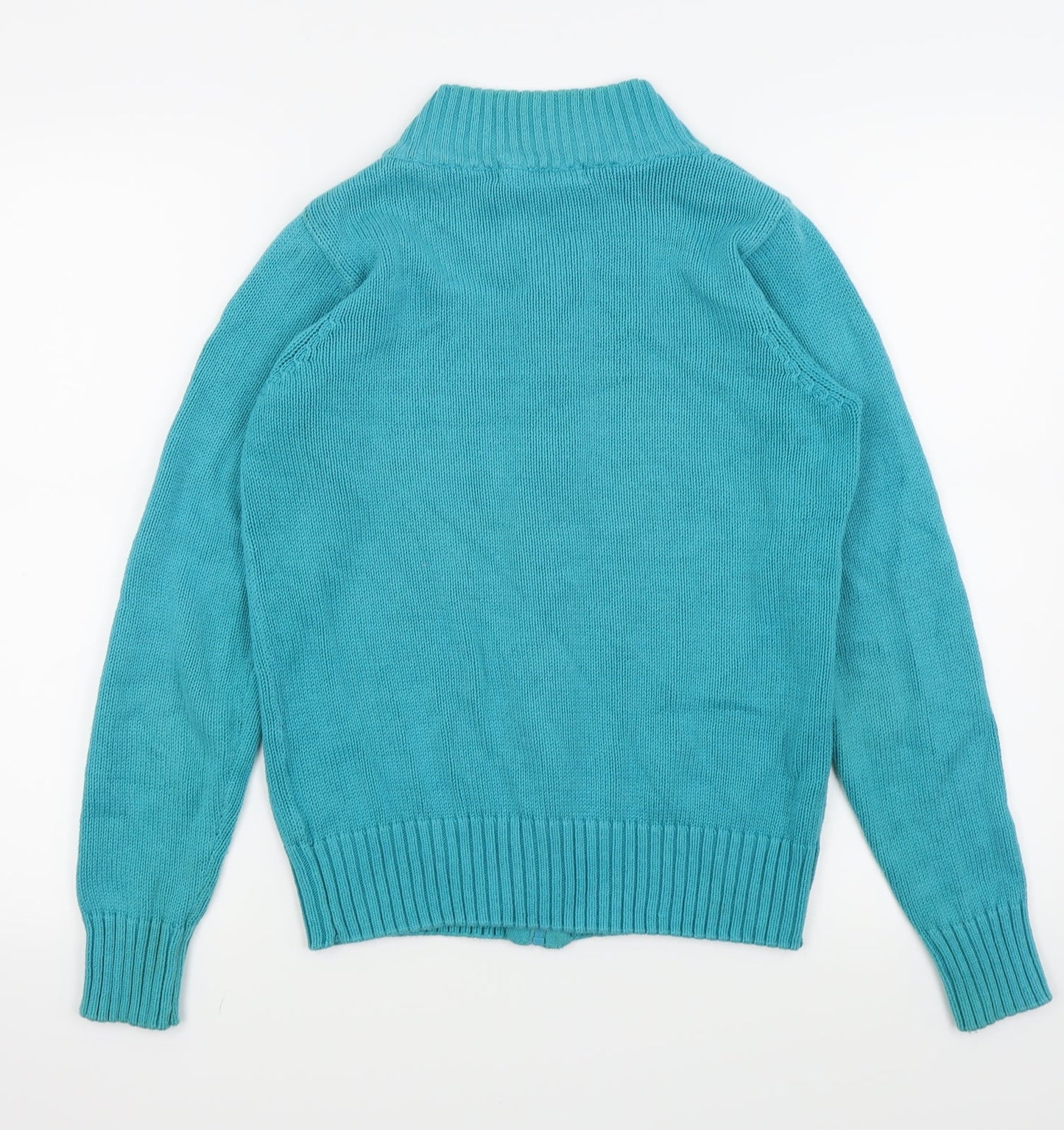 EWM Womens Blue   Full Zip Jumper Size 10
